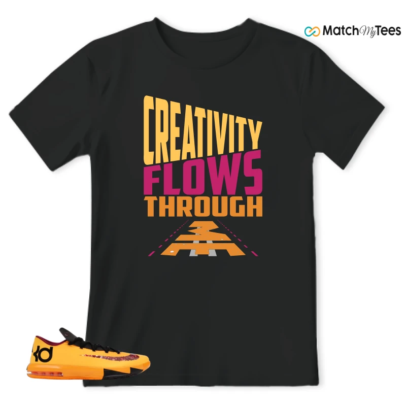 NIKE KD 6 PEANUT BUTTER JELLY SNEAKER Matching Tees t-shirt