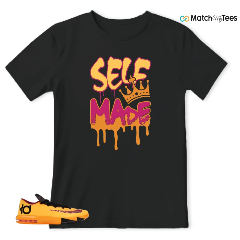 NIKE KD 6 PEANUT BUTTER JELLY SNEAKER Matching Tees t-shirt