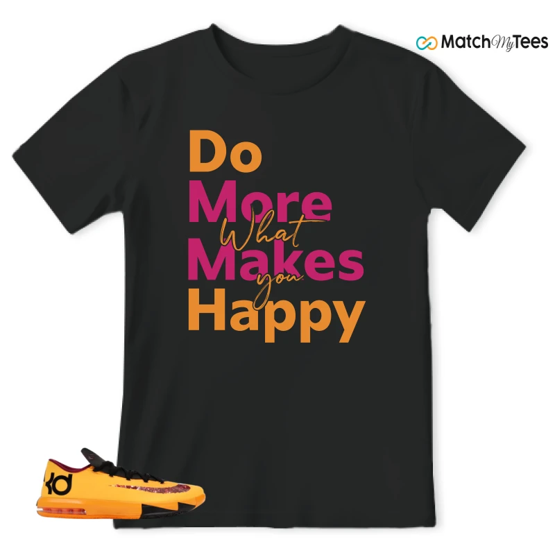 NIKE KD 6 PEANUT BUTTER JELLY SNEAKER Matching Tees t-shirt