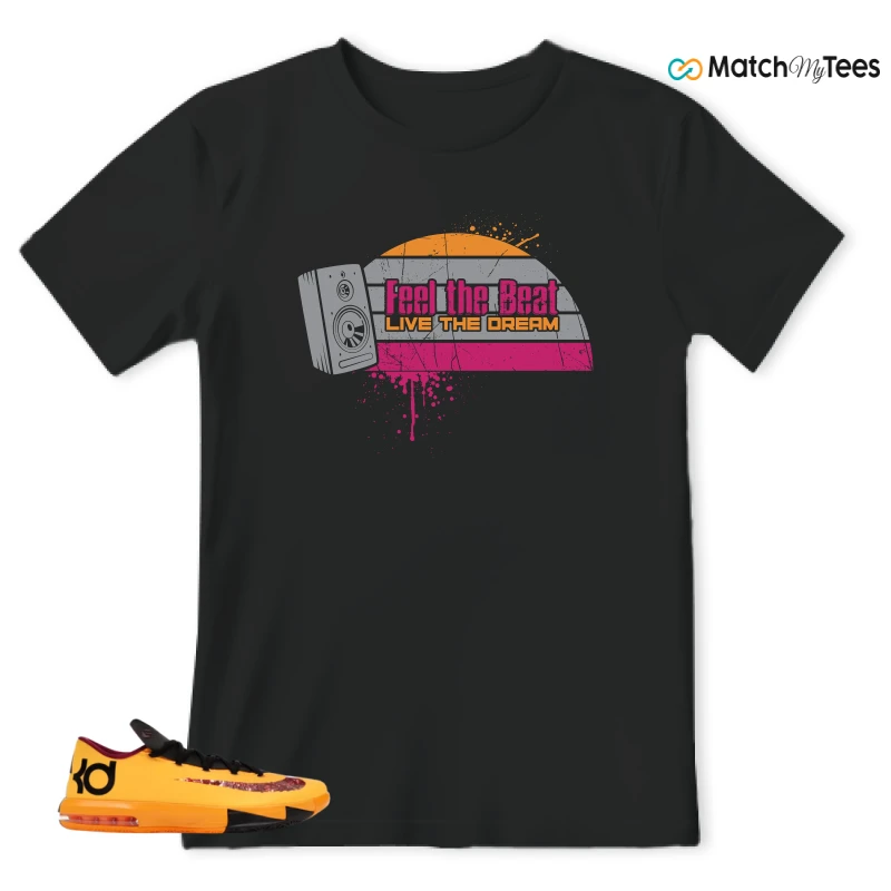 NIKE KD 6 PEANUT BUTTER JELLY SNEAKER Matching Tees t-shirt