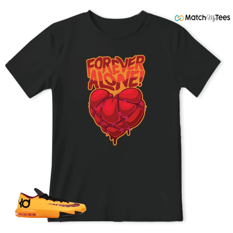 NIKE KD 6 PEANUT BUTTER JELLY SNEAKER Matching Tees t-shirt