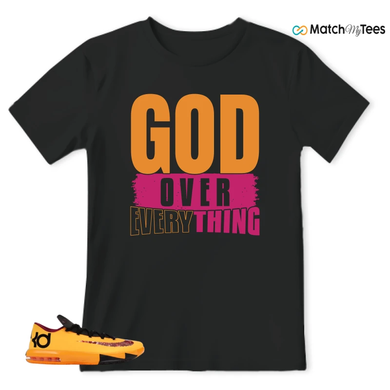 NIKE KD 6 PEANUT BUTTER JELLY SNEAKER Matching Tees t-shirt