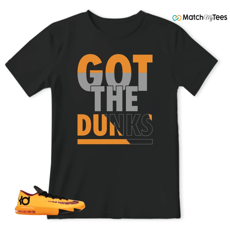 NIKE KD 6 PEANUT BUTTER JELLY SNEAKER Matching Tees t-shirt