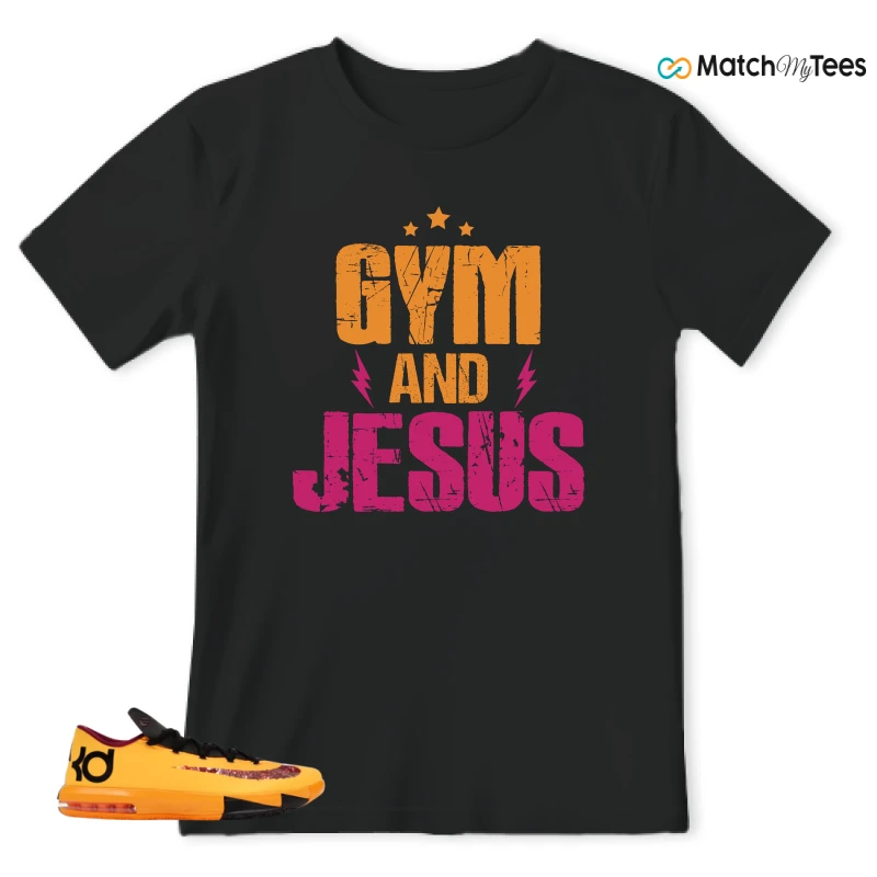 NIKE KD 6 PEANUT BUTTER JELLY SNEAKER Matching Tees t-shirt