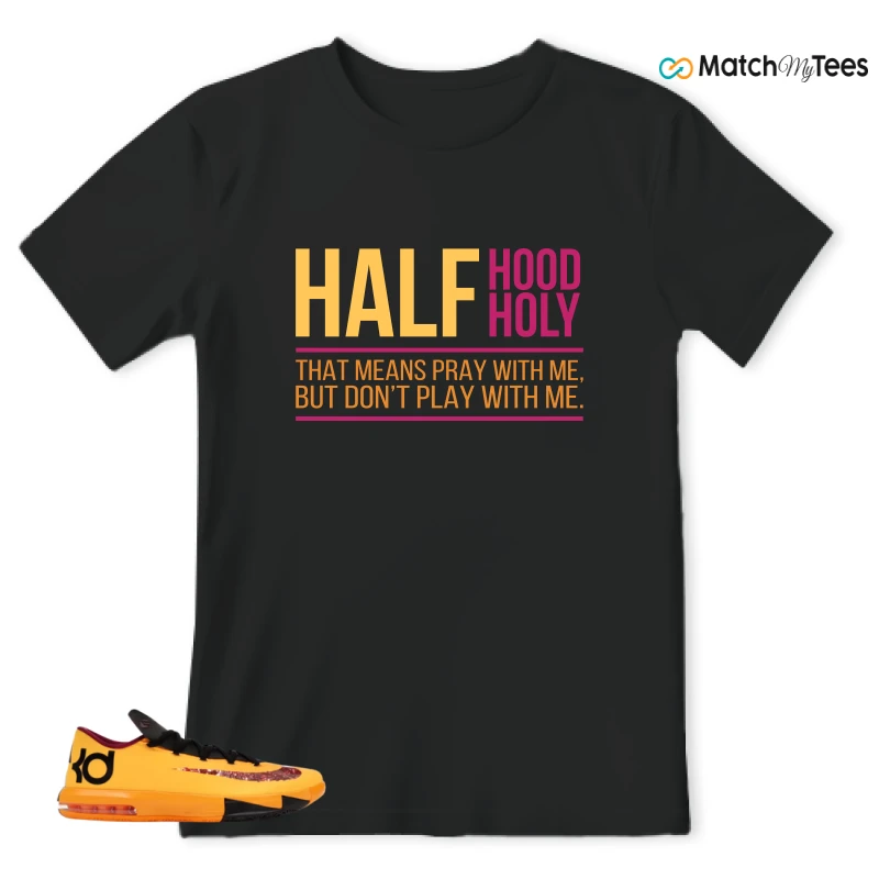 NIKE KD 6 PEANUT BUTTER JELLY SNEAKER Matching Tees t-shirt