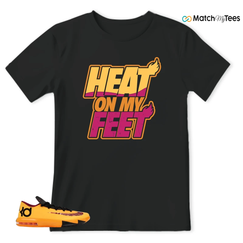 NIKE KD 6 PEANUT BUTTER JELLY SNEAKER Matching Tees t-shirt