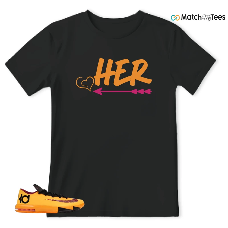 NIKE KD 6 PEANUT BUTTER JELLY SNEAKER Matching Tees t-shirt