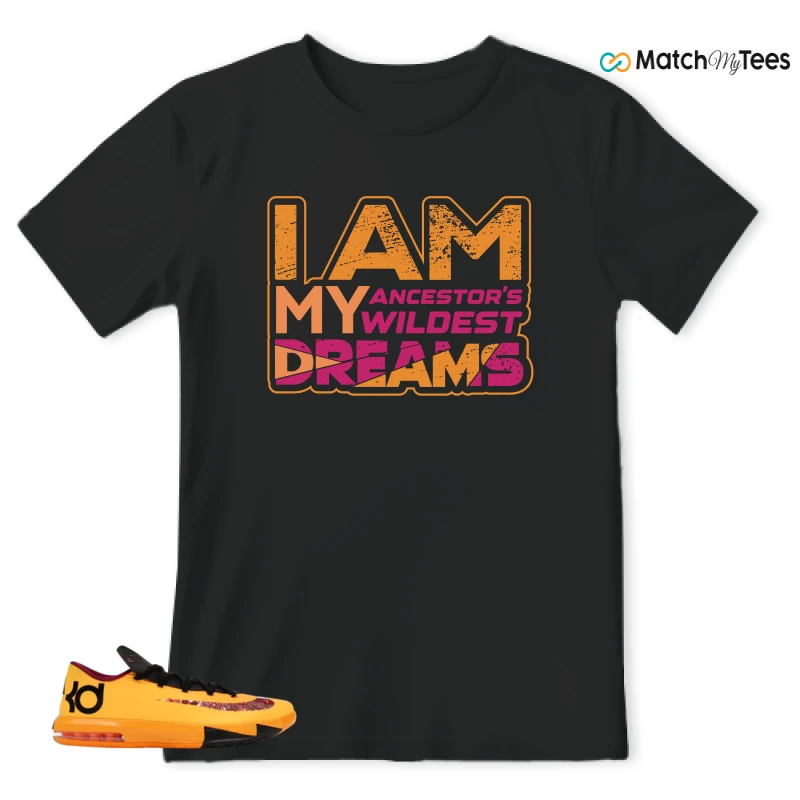 NIKE KD 6 PEANUT BUTTER JELLY SNEAKER Matching Tees t-shirt