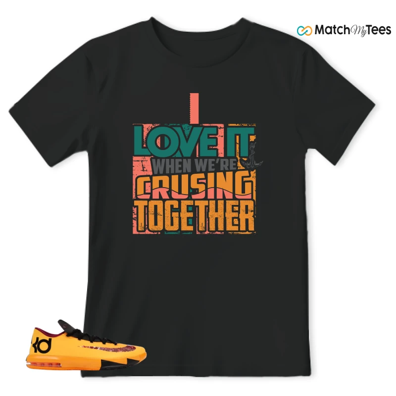 NIKE KD 6 PEANUT BUTTER JELLY SNEAKER Matching Tees t-shirt