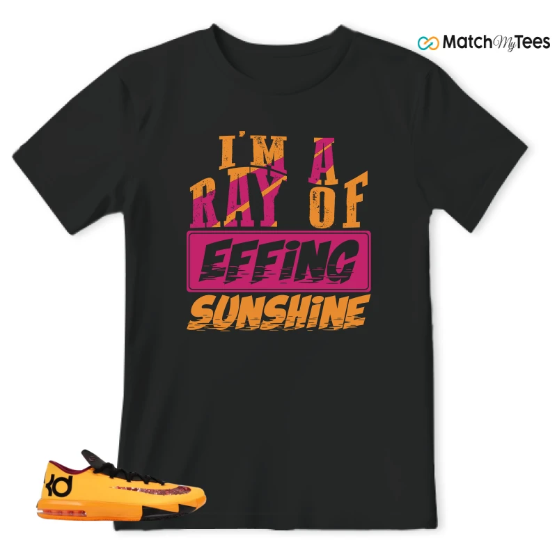 NIKE KD 6 PEANUT BUTTER JELLY SNEAKER Matching Tees t-shirt