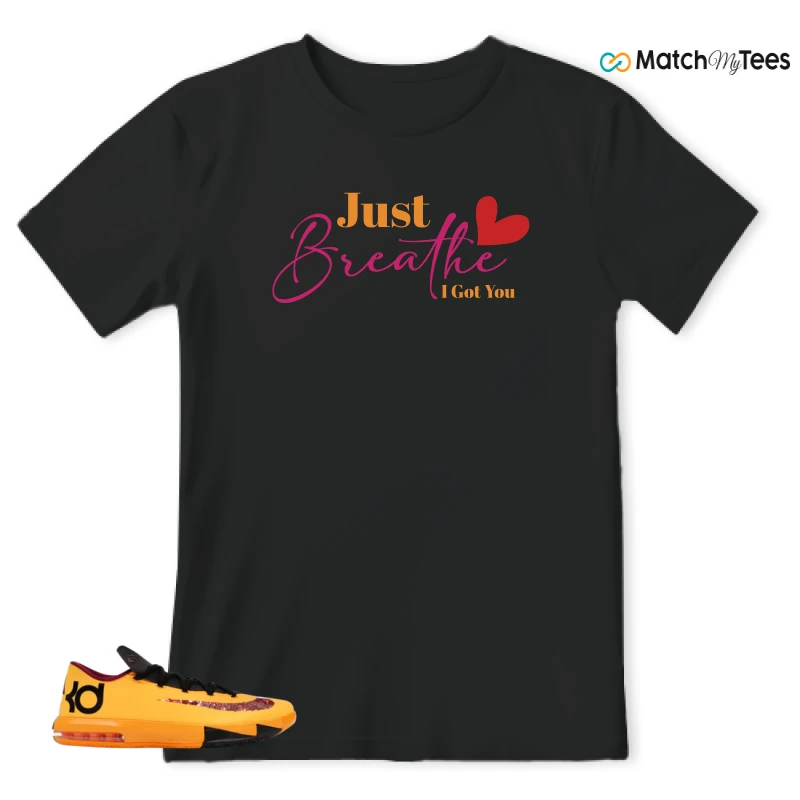 NIKE KD 6 PEANUT BUTTER JELLY SNEAKER Matching Tees t-shirt