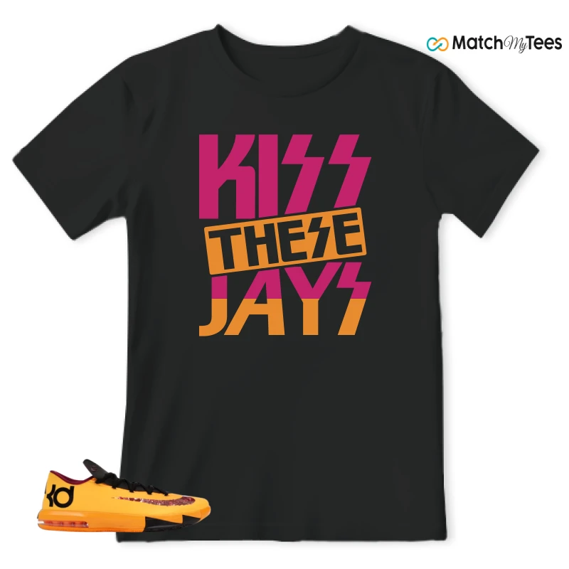 NIKE KD 6 PEANUT BUTTER JELLY SNEAKER Matching Tees t-shirt