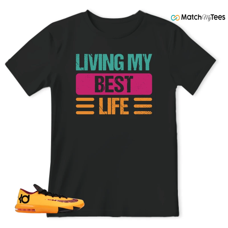 NIKE KD 6 PEANUT BUTTER JELLY SNEAKER Matching Tees t-shirt