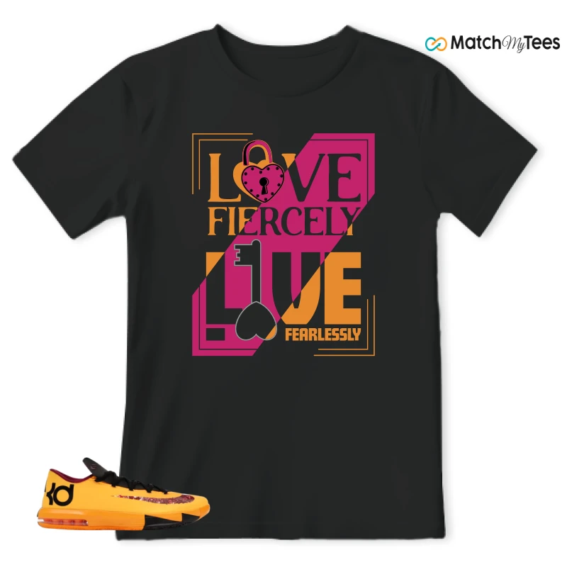 NIKE KD 6 PEANUT BUTTER JELLY SNEAKER Matching Tees t-shirt