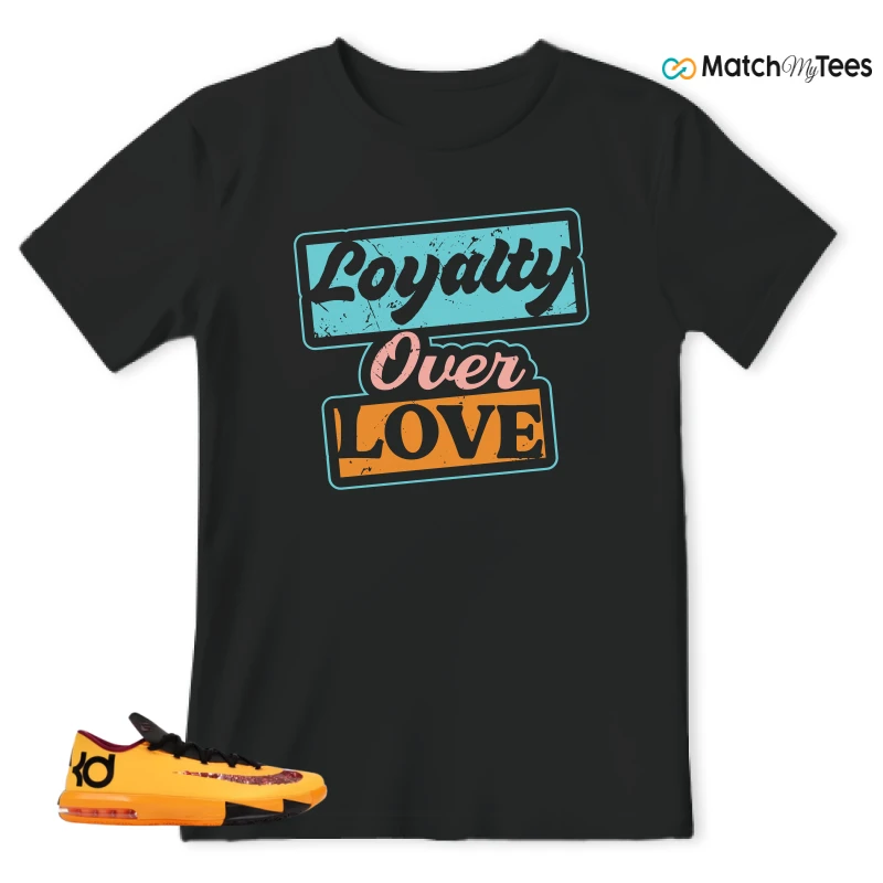 NIKE KD 6 PEANUT BUTTER JELLY SNEAKER Matching Tees t-shirt