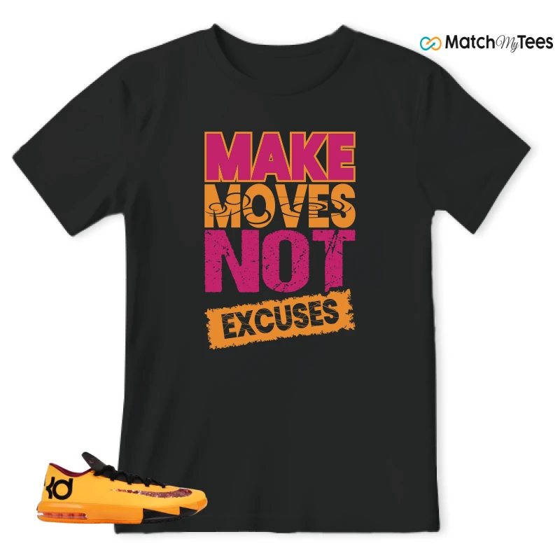 NIKE KD 6 PEANUT BUTTER JELLY SNEAKER Matching Tees t-shirt