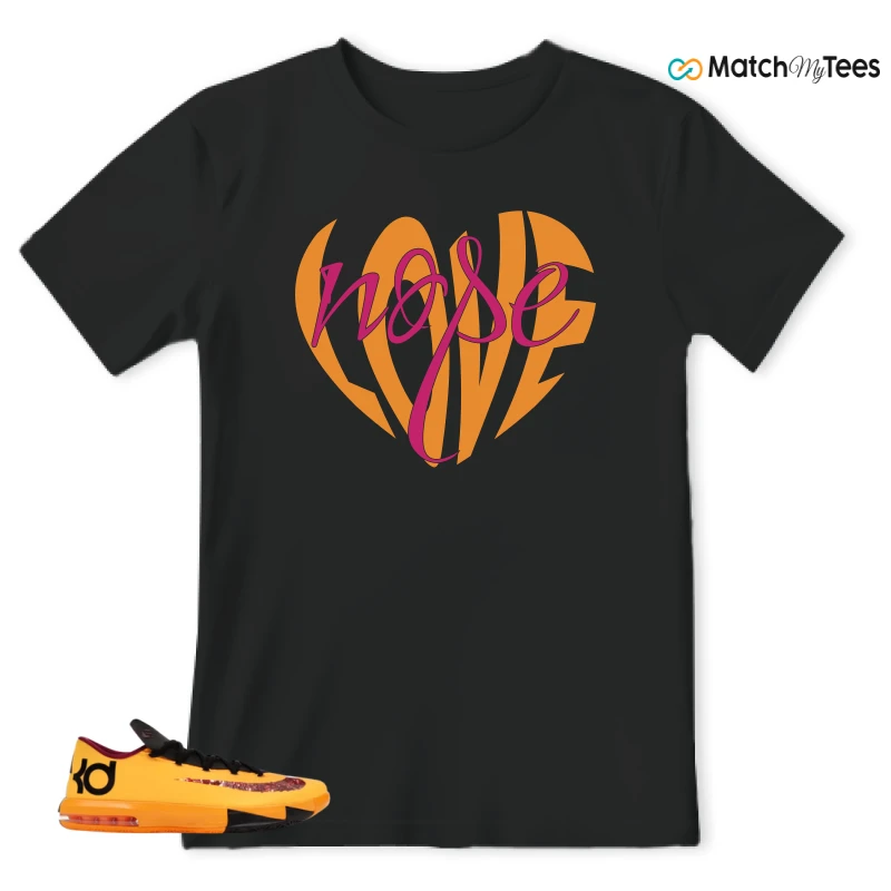 NIKE KD 6 PEANUT BUTTER JELLY SNEAKER Matching Tees t-shirt