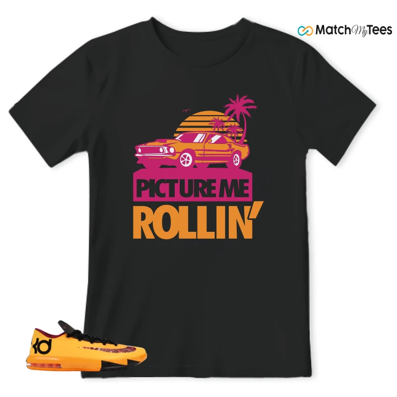 NIKE KD 6 PEANUT BUTTER JELLY SNEAKER Matching Tees t-shirt
