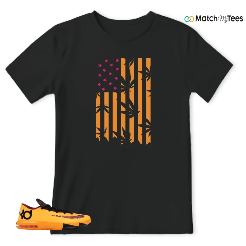 NIKE KD 6 PEANUT BUTTER JELLY SNEAKER Matching Tees t-shirt