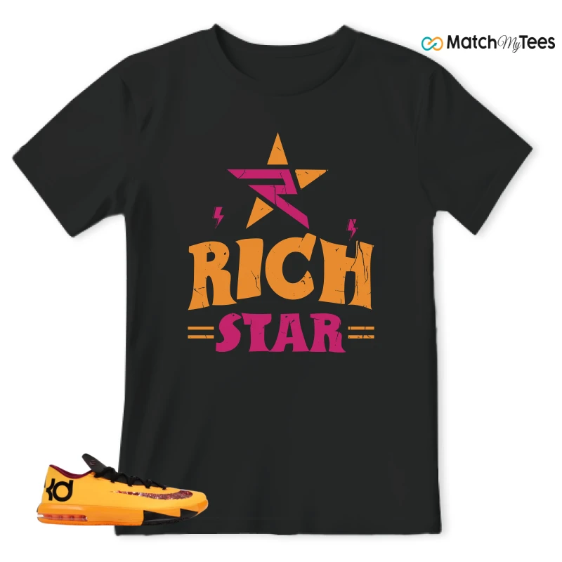 NIKE KD 6 PEANUT BUTTER JELLY SNEAKER Matching Tees t-shirt