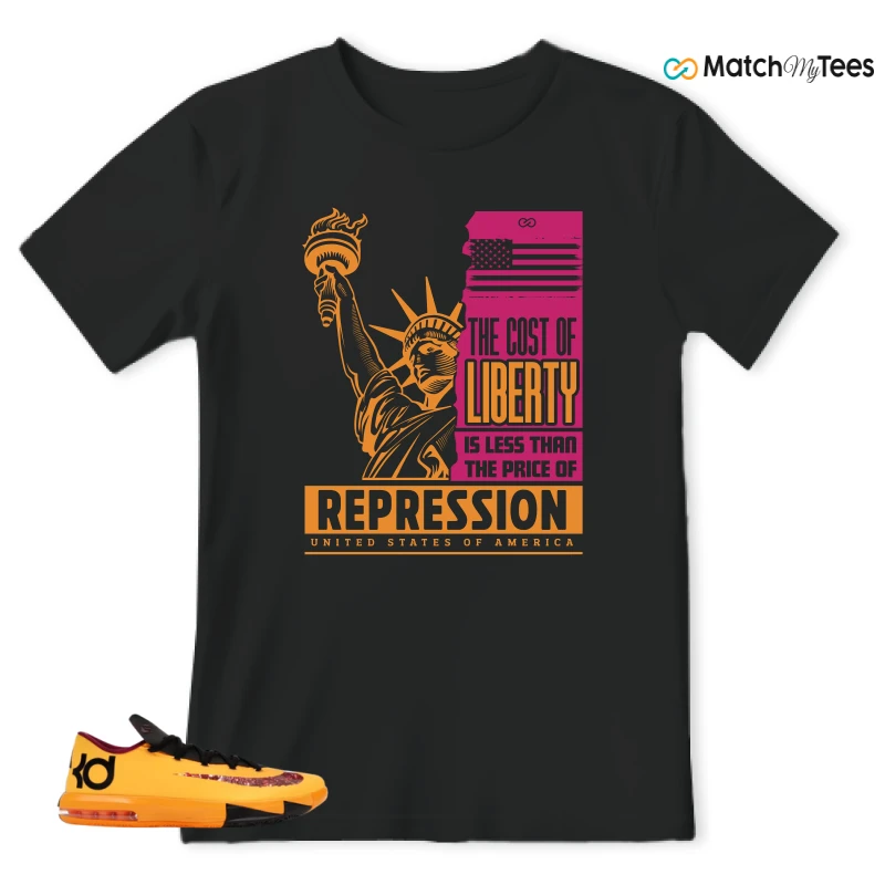 NIKE KD 6 PEANUT BUTTER JELLY SNEAKER Matching Tees t-shirt