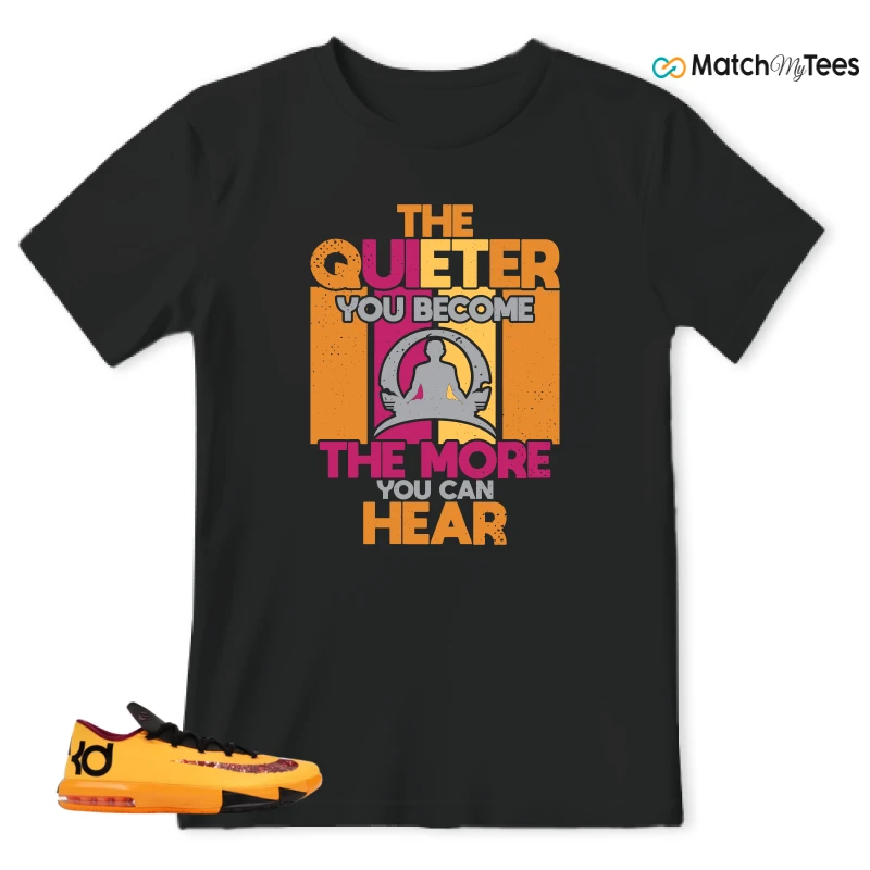 NIKE KD 6 PEANUT BUTTER JELLY SNEAKER Matching Tees t-shirt