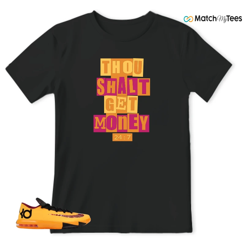 NIKE KD 6 PEANUT BUTTER JELLY SNEAKER Matching Tees t-shirt