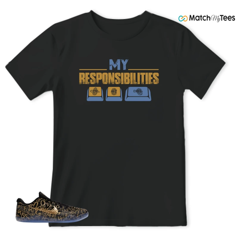 NIKE KOBE 11 PROTRO LOW MAMBA DAY SNEAKER Matching Tees t-shirt