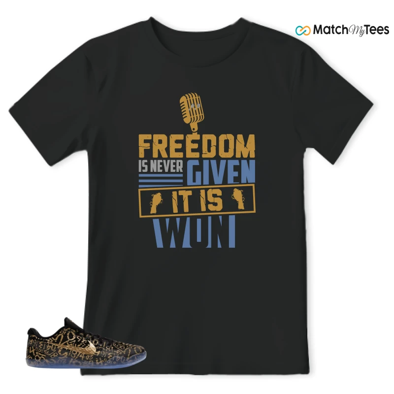 NIKE KOBE 11 PROTRO LOW MAMBA DAY SNEAKER Matching Tees t-shirt