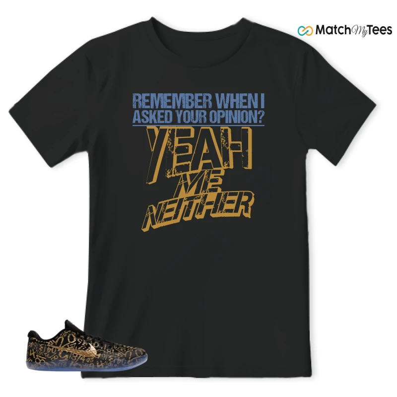 NIKE KOBE 11 PROTRO LOW MAMBA DAY SNEAKER Matching Tees t-shirt