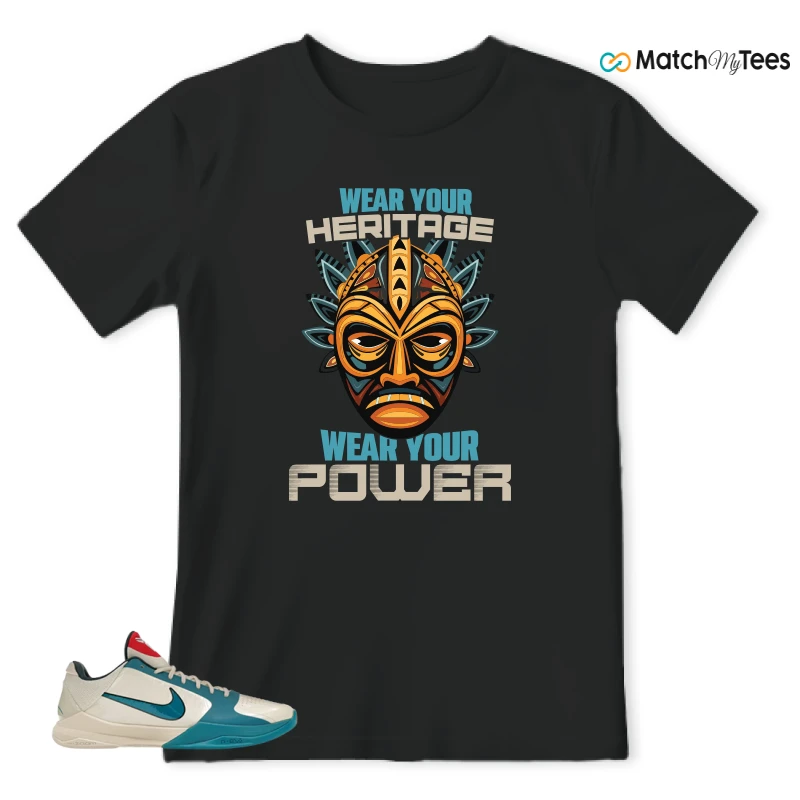 NIKE KOBE 5 PROTRO CAITLIN CLARK COCONUT MILK SPRUCE SNEAKER Matching Tees t-shirt