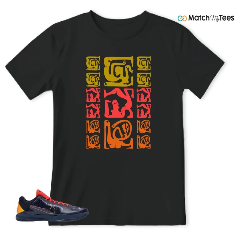 NIKE KOBE 5 PROTRO CAITLIN CLARK INDIANA FEVER SNEAKER Matching Tees t-shirt