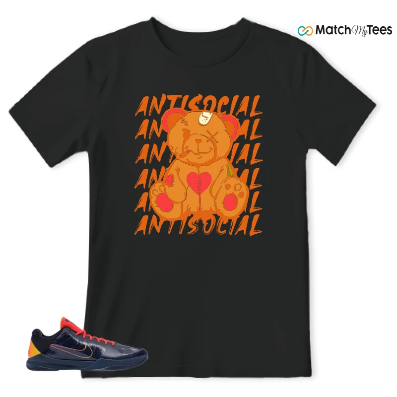 NIKE KOBE 5 PROTRO CAITLIN CLARK INDIANA FEVER SNEAKER Matching Tees t-shirt