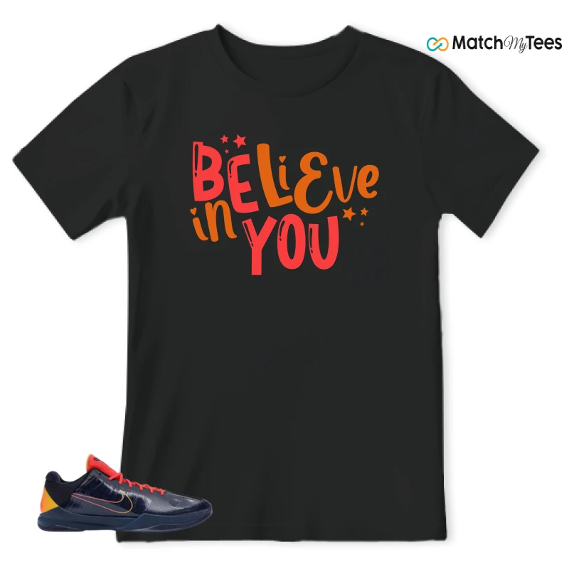 NIKE KOBE 5 PROTRO CAITLIN CLARK INDIANA FEVER SNEAKER Matching Tees t-shirt