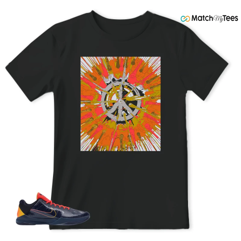 NIKE KOBE 5 PROTRO CAITLIN CLARK INDIANA FEVER SNEAKER Matching Tees t-shirt