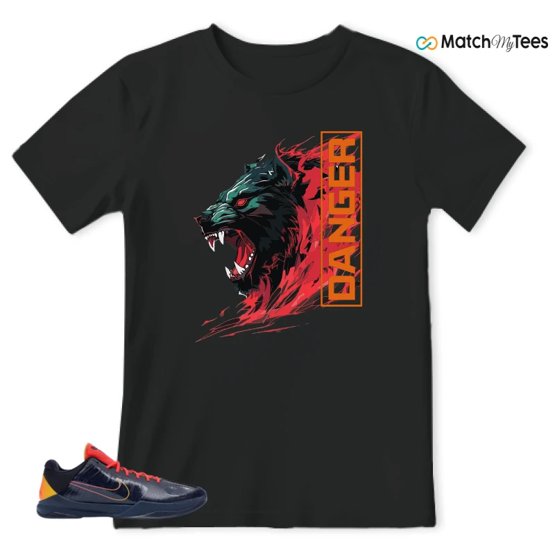 NIKE KOBE 5 PROTRO CAITLIN CLARK INDIANA FEVER SNEAKER Matching Tees t-shirt