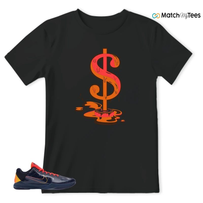 NIKE KOBE 5 PROTRO CAITLIN CLARK INDIANA FEVER SNEAKER Matching Tees t-shirt