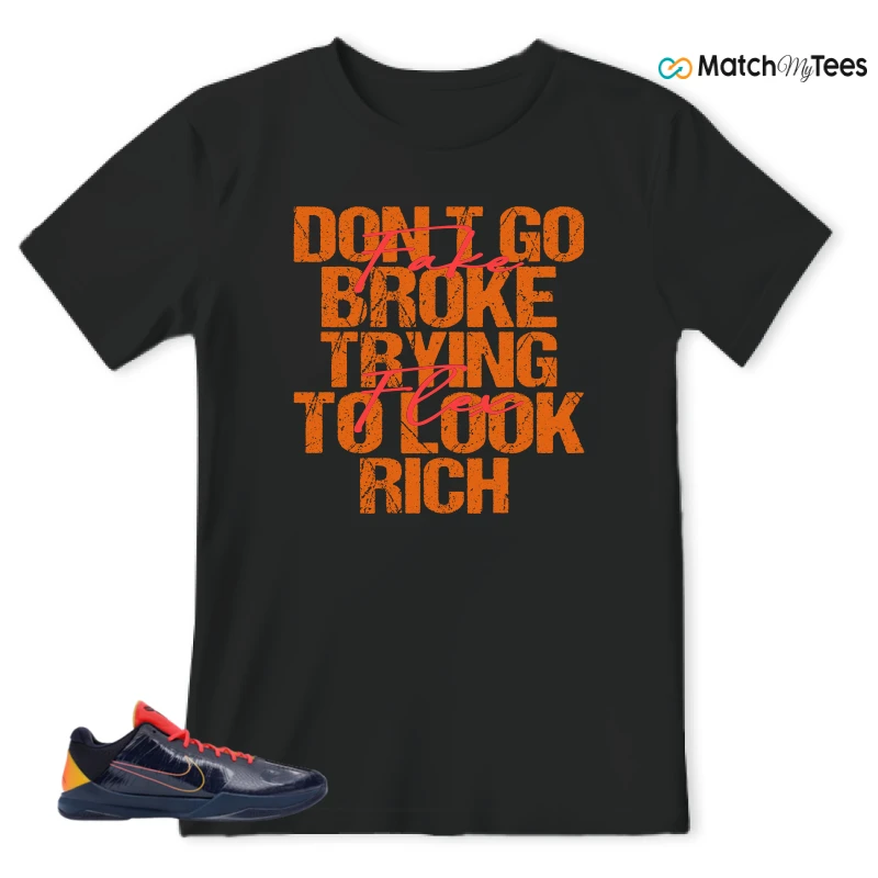 NIKE KOBE 5 PROTRO CAITLIN CLARK INDIANA FEVER SNEAKER Matching Tees t-shirt