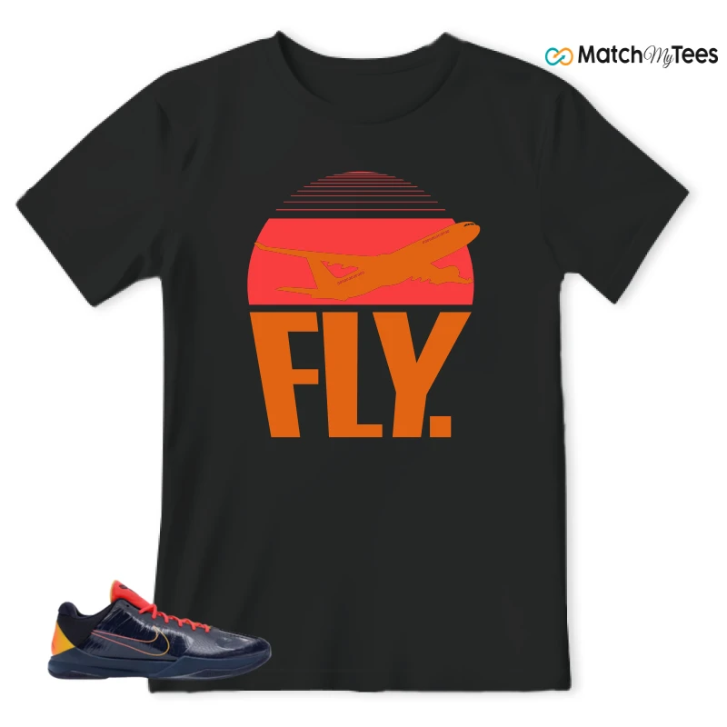 NIKE KOBE 5 PROTRO CAITLIN CLARK INDIANA FEVER SNEAKER Matching Tees t-shirt