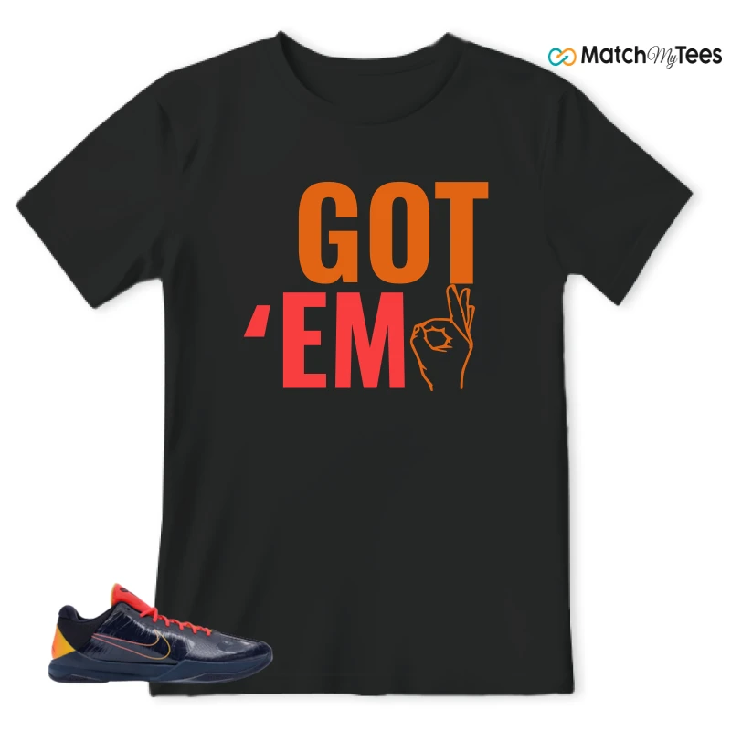 NIKE KOBE 5 PROTRO CAITLIN CLARK INDIANA FEVER SNEAKER Matching Tees t-shirt