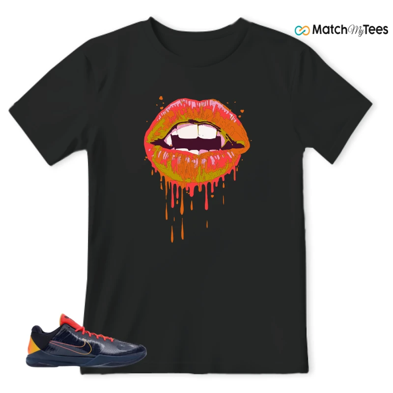 NIKE KOBE 5 PROTRO CAITLIN CLARK INDIANA FEVER SNEAKER Matching Tees t-shirt
