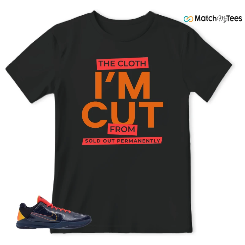 NIKE KOBE 5 PROTRO CAITLIN CLARK INDIANA FEVER SNEAKER Matching Tees t-shirt