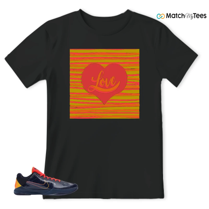 NIKE KOBE 5 PROTRO CAITLIN CLARK INDIANA FEVER SNEAKER Matching Tees t-shirt