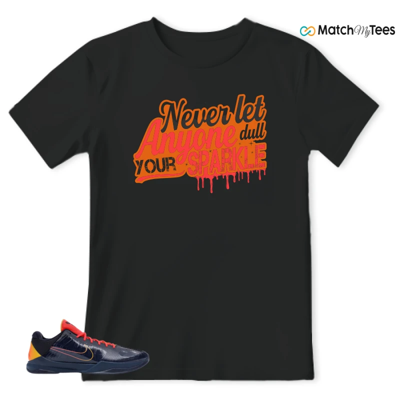 NIKE KOBE 5 PROTRO CAITLIN CLARK INDIANA FEVER SNEAKER Matching Tees t-shirt