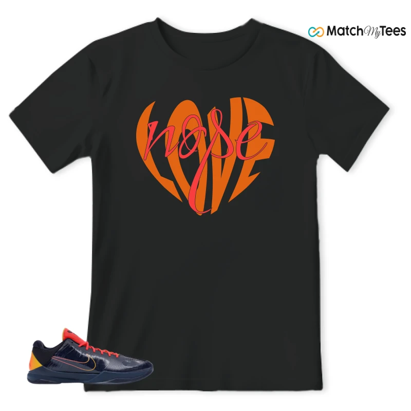 NIKE KOBE 5 PROTRO CAITLIN CLARK INDIANA FEVER SNEAKER Matching Tees t-shirt