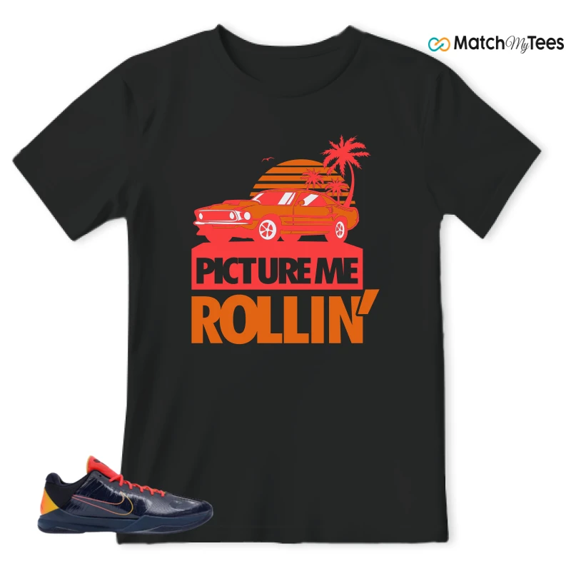 NIKE KOBE 5 PROTRO CAITLIN CLARK INDIANA FEVER SNEAKER Matching Tees t-shirt