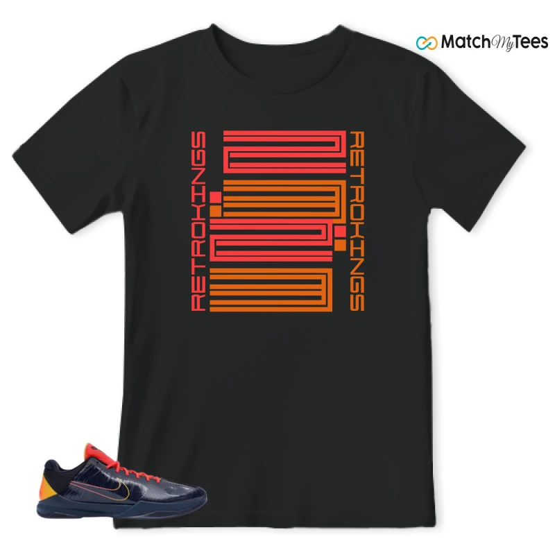 NIKE KOBE 5 PROTRO CAITLIN CLARK INDIANA FEVER SNEAKER Matching Tees t-shirt