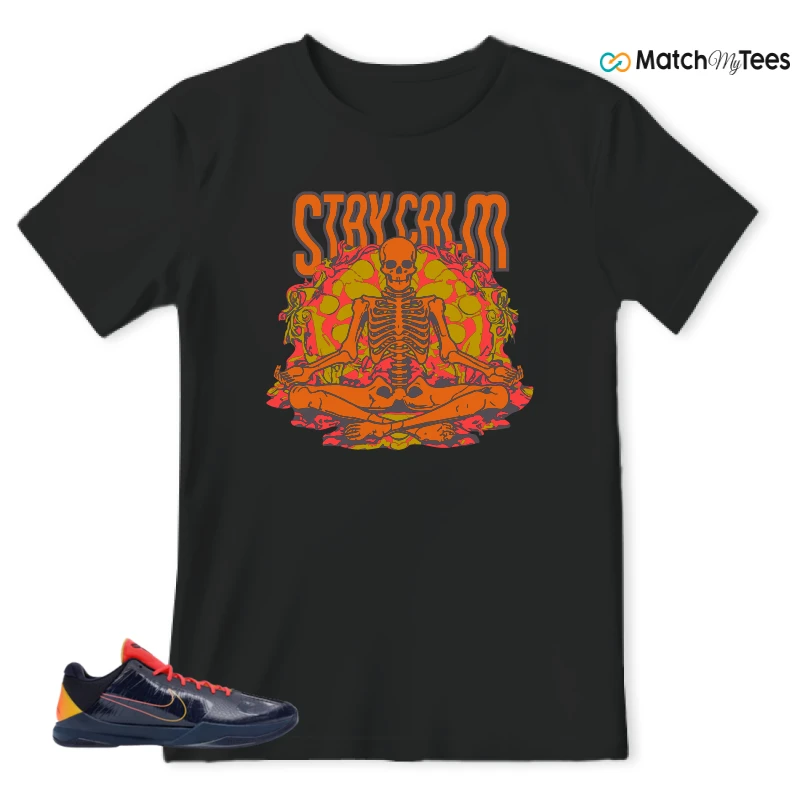 NIKE KOBE 5 PROTRO CAITLIN CLARK INDIANA FEVER SNEAKER Matching Tees t-shirt