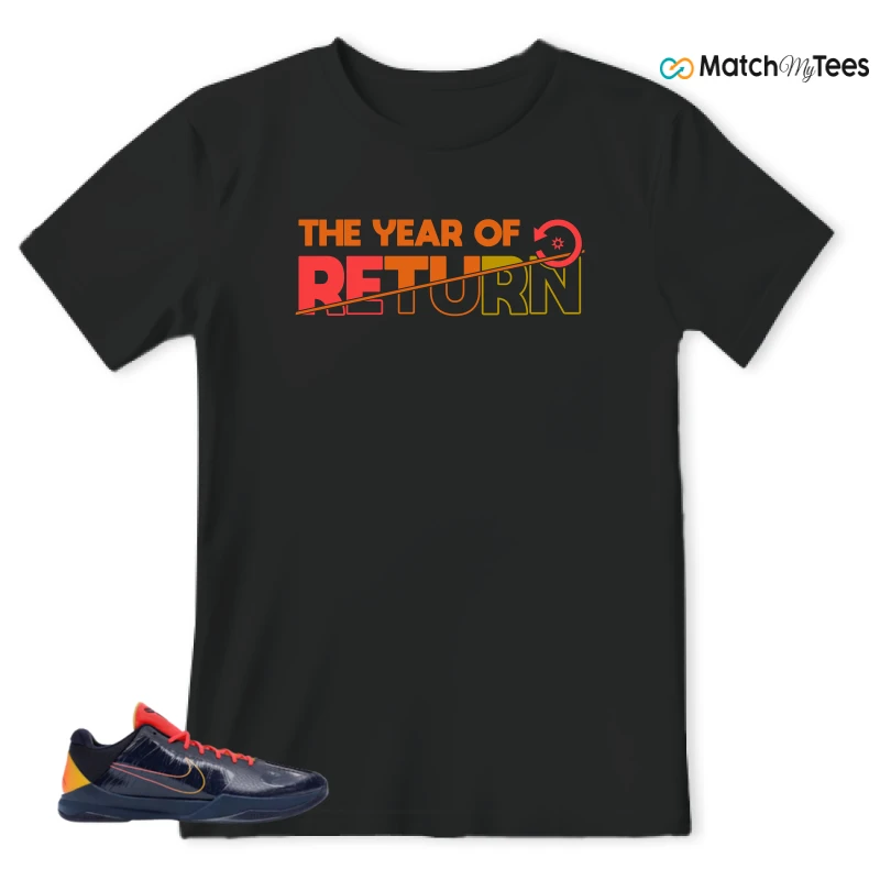 NIKE KOBE 5 PROTRO CAITLIN CLARK INDIANA FEVER SNEAKER Matching Tees t-shirt