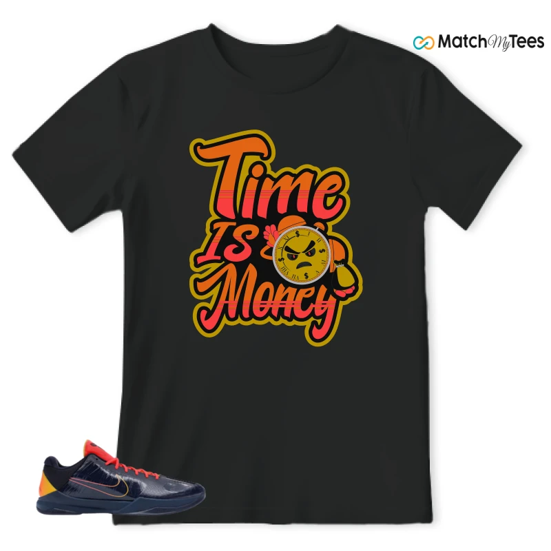 NIKE KOBE 5 PROTRO CAITLIN CLARK INDIANA FEVER SNEAKER Matching Tees t-shirt